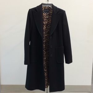 Banana Republic Sz S wool tea length coat